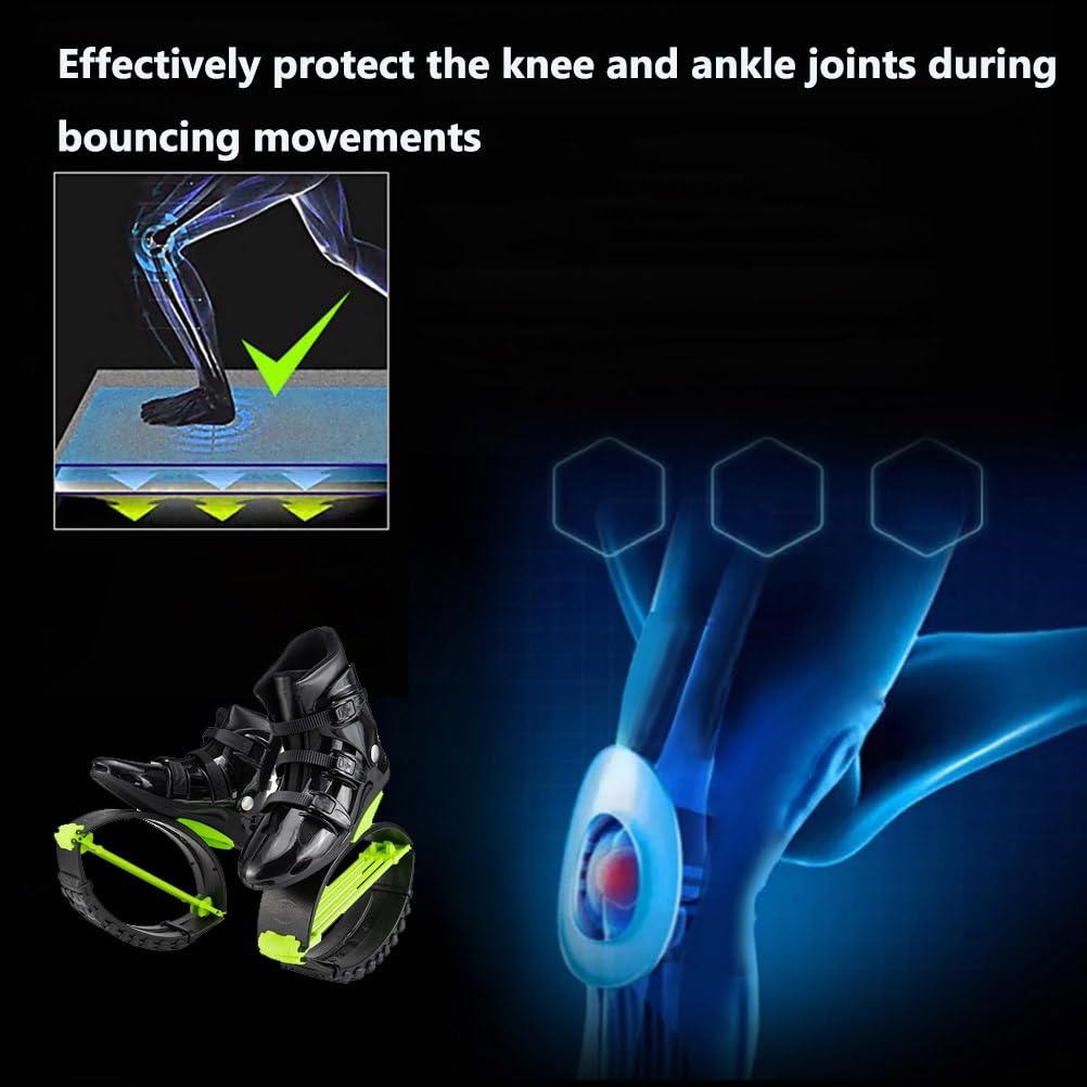 Amazon.co.jp: ジャンピングシューズ 4つのスプリング付きユニセックス